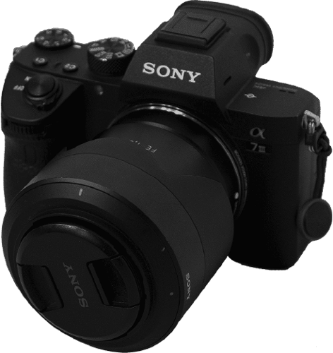 A picture of a Sony Camera.